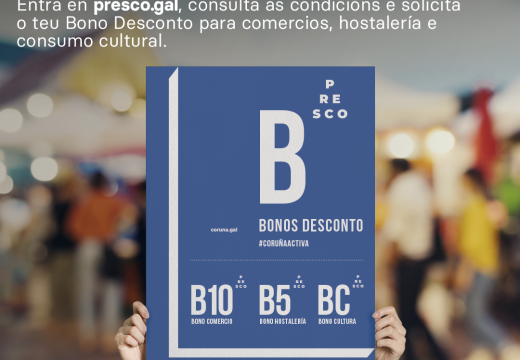 A segunda edición dos Bonos PRESCO mobilizou vendas na cidade por un valor superior aos 3 millóns de euros